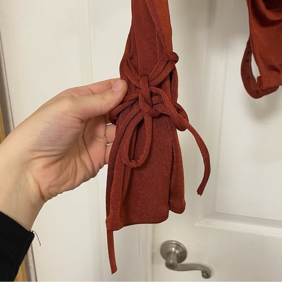 Free People Meant To Be Ruched Square Neck Bodysuit - Picture 5 of 8